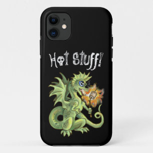 Funda Para iPhone 11 ¡Cosas calientes! Lil marshmellow asando dragón