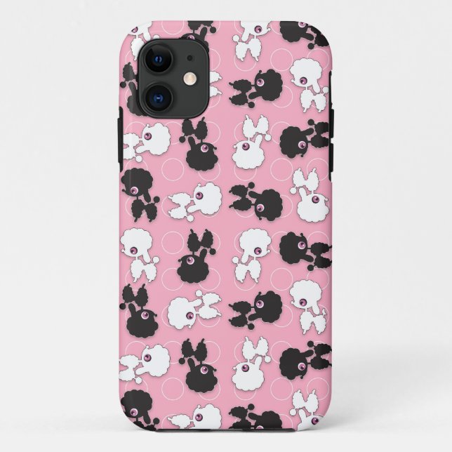 Funda De Case-Mate Para iPhone Cosas de cangrejo en rosa - Personalizar (Reverso)