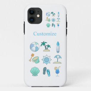 Funda Para iPhone 11 Cosas de vida en la playa Thunder_Cove