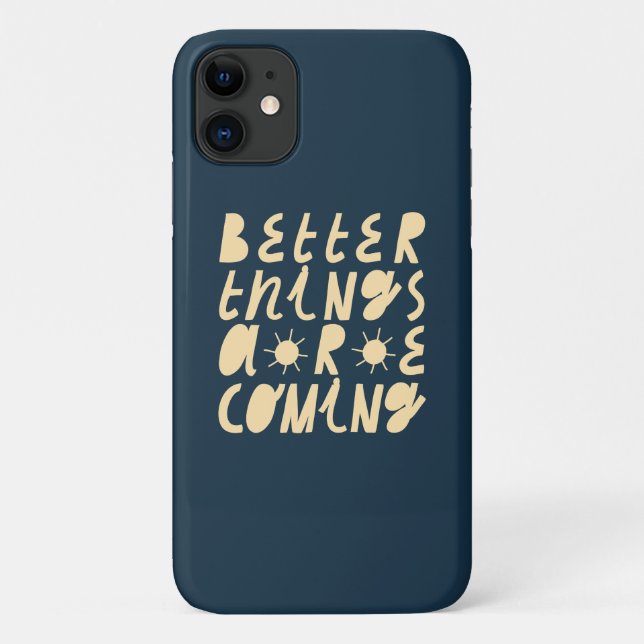 Funda De Case-Mate Para iPhone Cosas Mejores Vienen (Reverso)