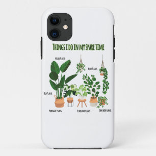 Funda Para iPhone 11 Cosas que hago en mi tiempo de descanso - Jardiner