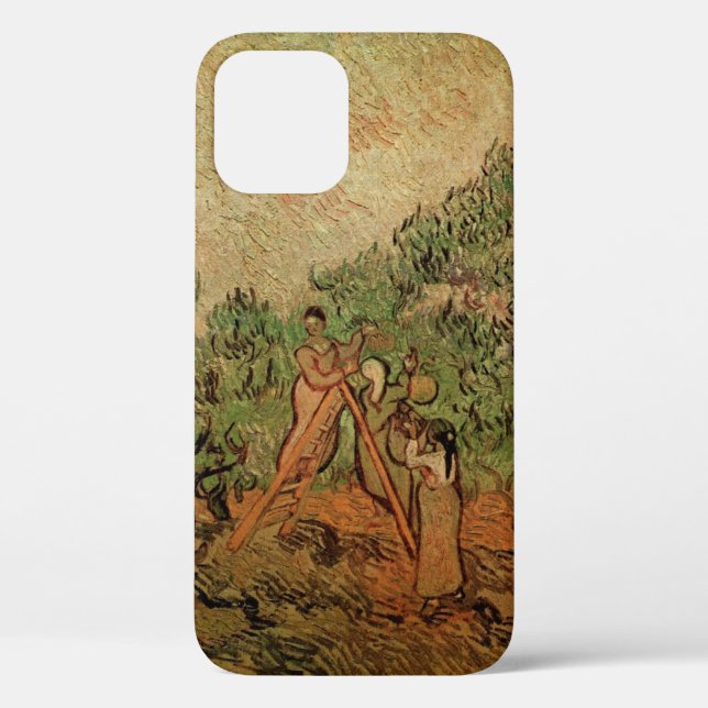Funda De Case-Mate Para iPhone Cosecha de aceitunas de Vincent van Gogh (Reverso )
