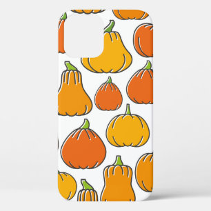 Funda Para iPhone 12 Cosecha de calabaza sin costuras. Orano maduro
