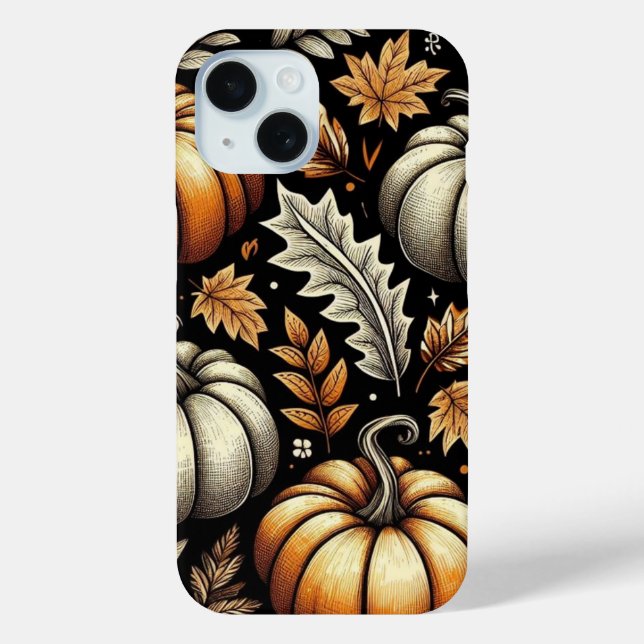 Funda De Case-Mate Para iPhone Cosecha de Otoño (Reverso )