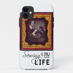 Funda Para iPhone 11 Coser es mi vida