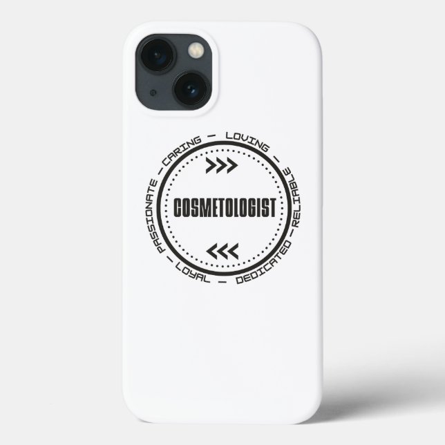 Funda De Case-Mate Para iPhone Cosmetólogo asombroso (Reverso)