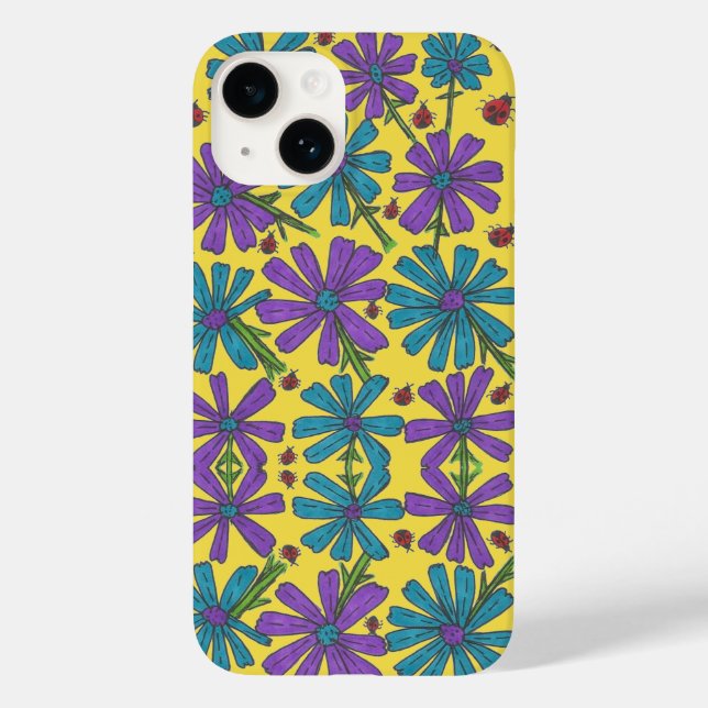 Funda De Case-Mate Para iPhone Cosmos y Lady Bugs (Reverso )