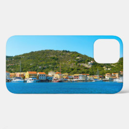 Funda Para iPhone 12 Costa del puerto de Antipaxos
