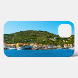 Funda Para iPhone 13 Costa del puerto de Antipaxos
