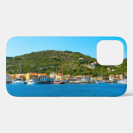 Funda Para iPhone 12 Pro Costa del puerto de Antipaxos