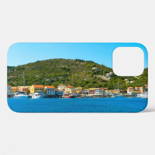 Funda Para iPhone 12 Pro Costa del puerto de Antipaxos