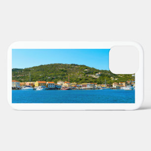 Funda Para iPhone 12 Pro Costa del puerto de Antipaxos