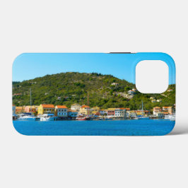 Funda Para iPhone 13 Mini Costa del puerto de Antipaxos