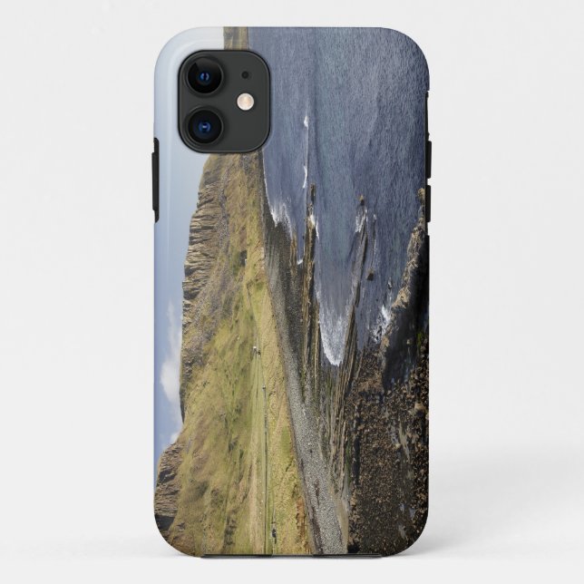 Funda De Case-Mate Para iPhone Costa en Duntulm, Isla de Skye, Escocia, United (Reverso)
