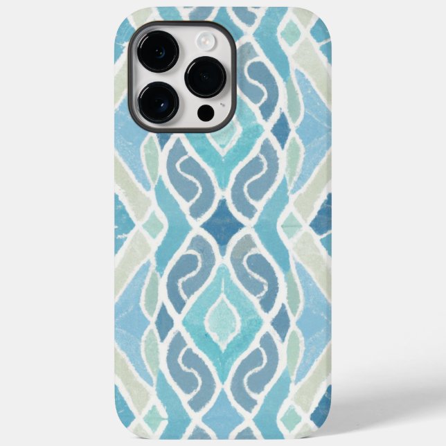 Funda De Case-Mate Para iPhone Costa/playa/azul marino (Reverso )