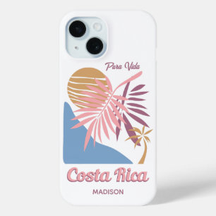 Funda Para iPhone 15 Costa Rica Motto Pura Vida