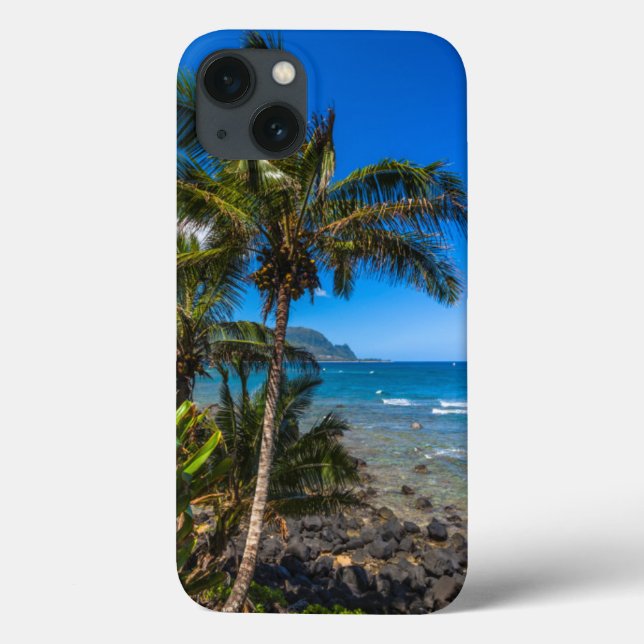 Funda De Case-Mate Para iPhone Costa tropical (Reverso)