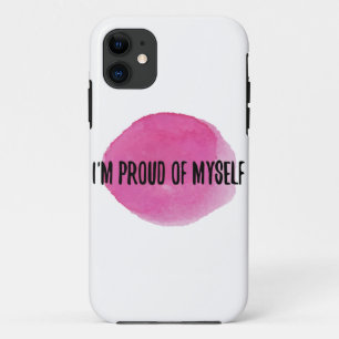Funda Para iPhone 11 Cotizaciones inspiradoras de autoaceptación