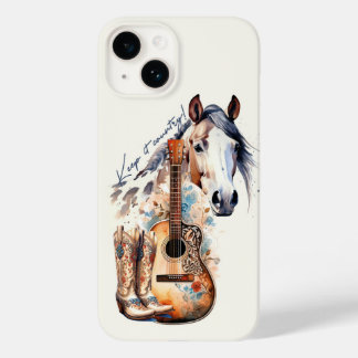 Funda Para iPhone 14 De Case-Mate Country Music Horse Boots