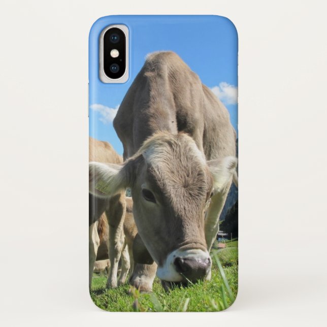 Funda De Case-Mate Para iPhone Cow Grazing (Reverso)