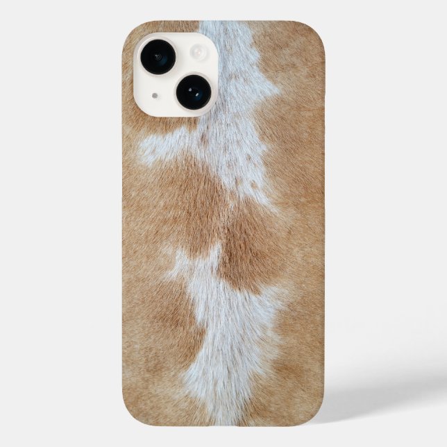 Funda De Case-Mate Para iPhone Cow Hair (Reverso )