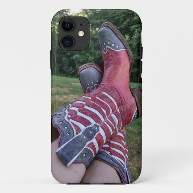 Funda De Case-Mate Para iPhone Cowgirl Boots (Reverso)