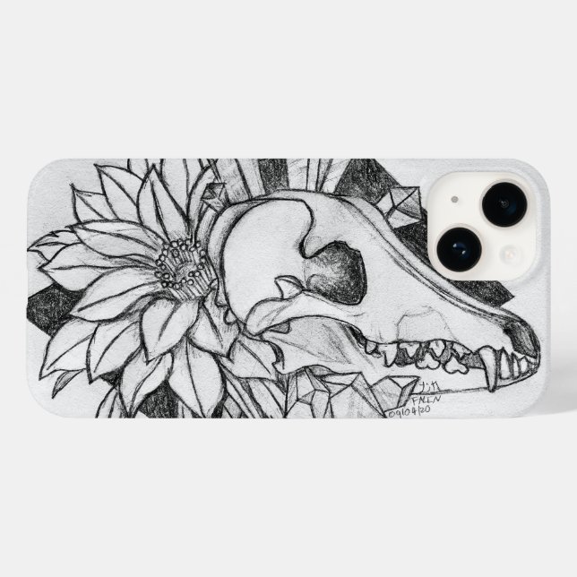 Funda De Case-Mate Para iPhone Coyote de cristal  (Reverso  (Horizontal))
