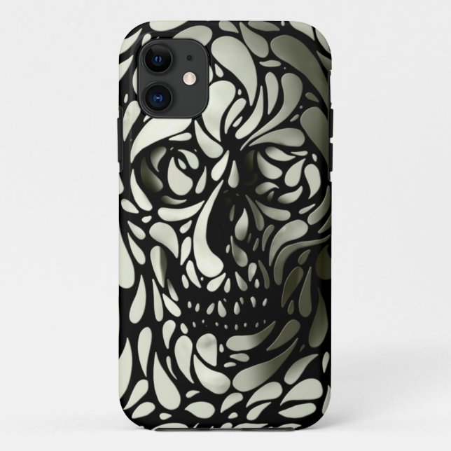 Funda De Case-Mate Para iPhone Cráneo 5 (Reverso)