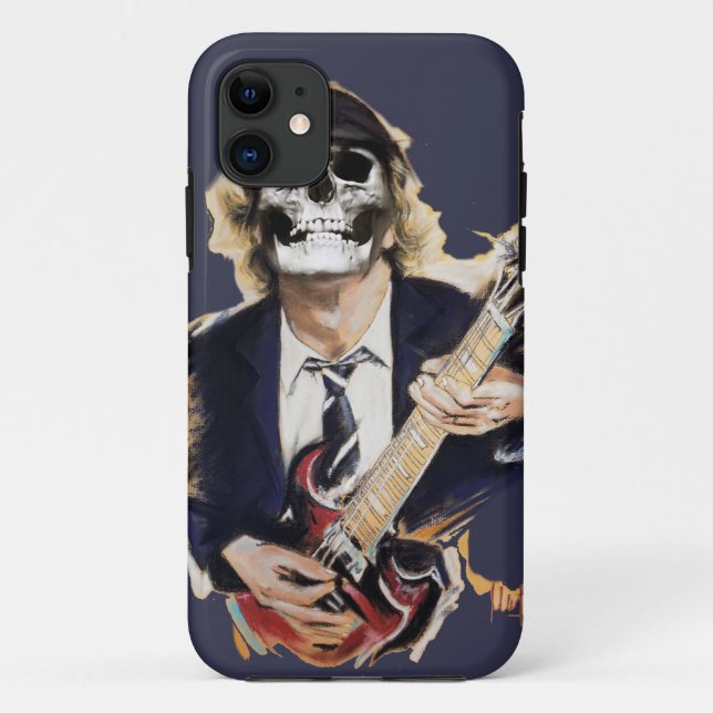 FUNDA DE Case-Mate PARA iPhone CRÁNEO DE AC/DC (Reverso)
