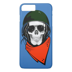 Funda Para iPhone 8 Plus/7 Plus Cráneo de combate de Guay