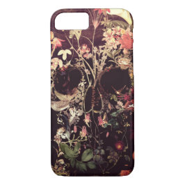 Funda Para iPhone 8/7 Cráneo de la floración