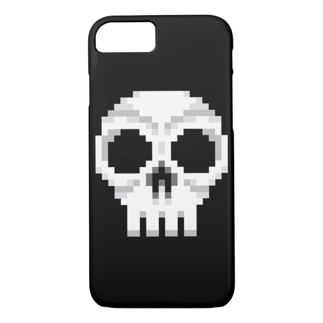 Funda De Case-Mate Para iPhone Cráneo de la muerte del videojuego - arte del (Reverso)