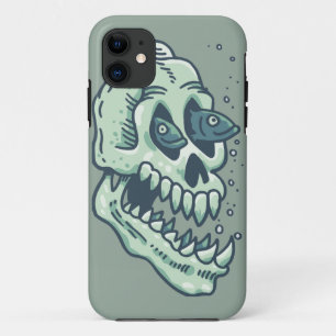 Funda Para iPhone 11 Cráneo en las profundidades
