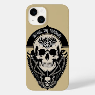 Funda Para iPhone 14 De Case-Mate Cráneo gótico ornamentado con filigrana intrincada