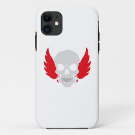 Funda Para iPhone 11 cráneo increíble con alas