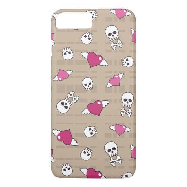 Funda De Case-Mate Para iPhone Cráneos (Reverso)