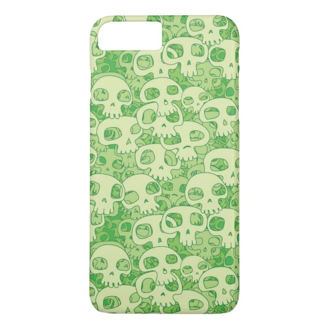 Funda De Case-Mate Para iPhone Cráneos frescos (Reverso)