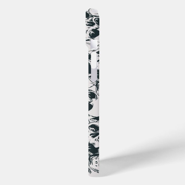 Funda De Case-Mate Para iPhone Cránulos de sonrisa (Reverso / Izquierdo )