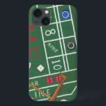 Funda Para iPhone 13 Craps de Casino con Chips y dados<br><div class="desc">Asegúrate de que Lady Luck esté de tu lado con esta pintura de una mesa de candados de Chariklia Zarris. Los dados han sido lanzados y están siendo recolectados,  junto con cualquier apuesta perdedora. ¡Pon esta acción impresa en tu muro hoy!</div>