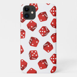 Funda Para iPhone 11 Craps Player Red Dice
