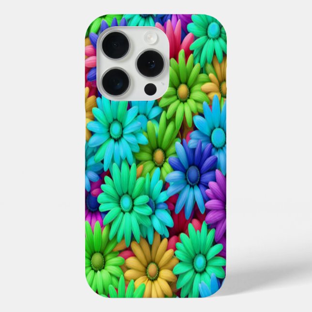 Funda De Case-Mate Para iPhone Crazy Daisy #9 - Casos de iPhone (Reverso )