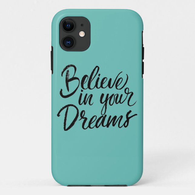 Funda De Case-Mate Para iPhone Crea en sus sueños (Reverso)