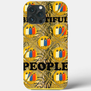 Funda Para iPhone 13 Pro Max Crea tu propia bella gente de África tradicional