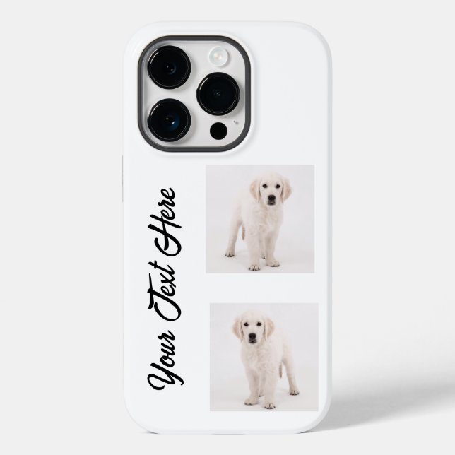 Funda De Case-Mate Para iPhone Crea tu propia foto de perro Mascota (Reverso )