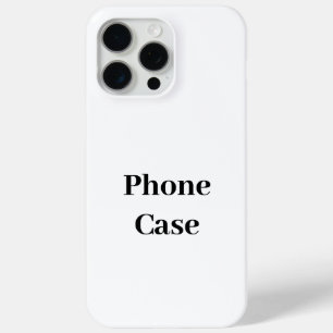 Funda Para iPhone 15 Pro Max Crea tu propia promoción de marca simple