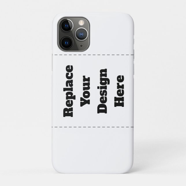 Funda De Case-Mate Para iPhone Crea tu propio blanco  (Reverso)