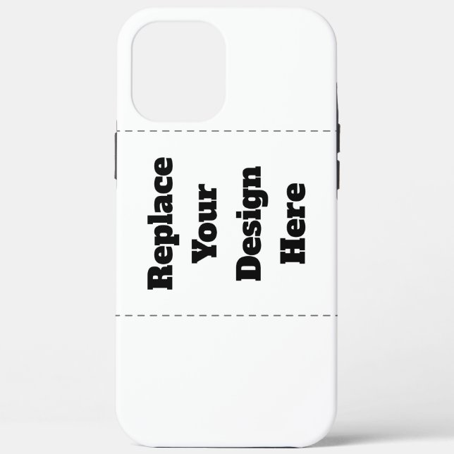 Funda De Case-Mate Para iPhone Crea tu propio blanco (Reverso )