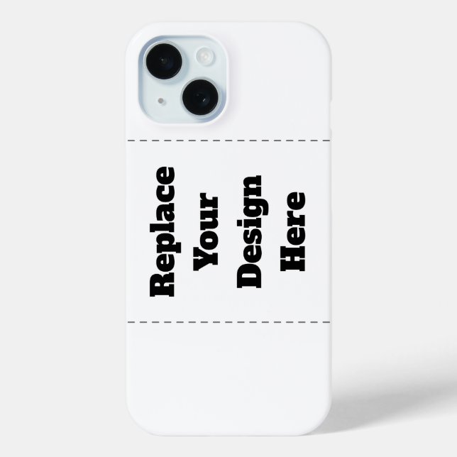 Funda De Case-Mate Para iPhone Crea tu propio blanco  (Reverso )