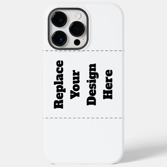 Funda De Case-Mate Para iPhone Crea tu propio blanco  (Reverso )