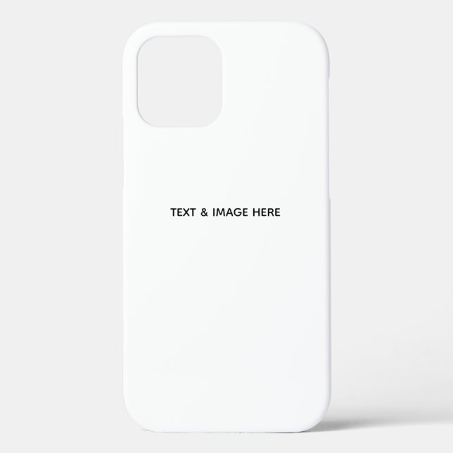 Funda De Case-Mate Para iPhone Crea tu propio blanco (Reverso )